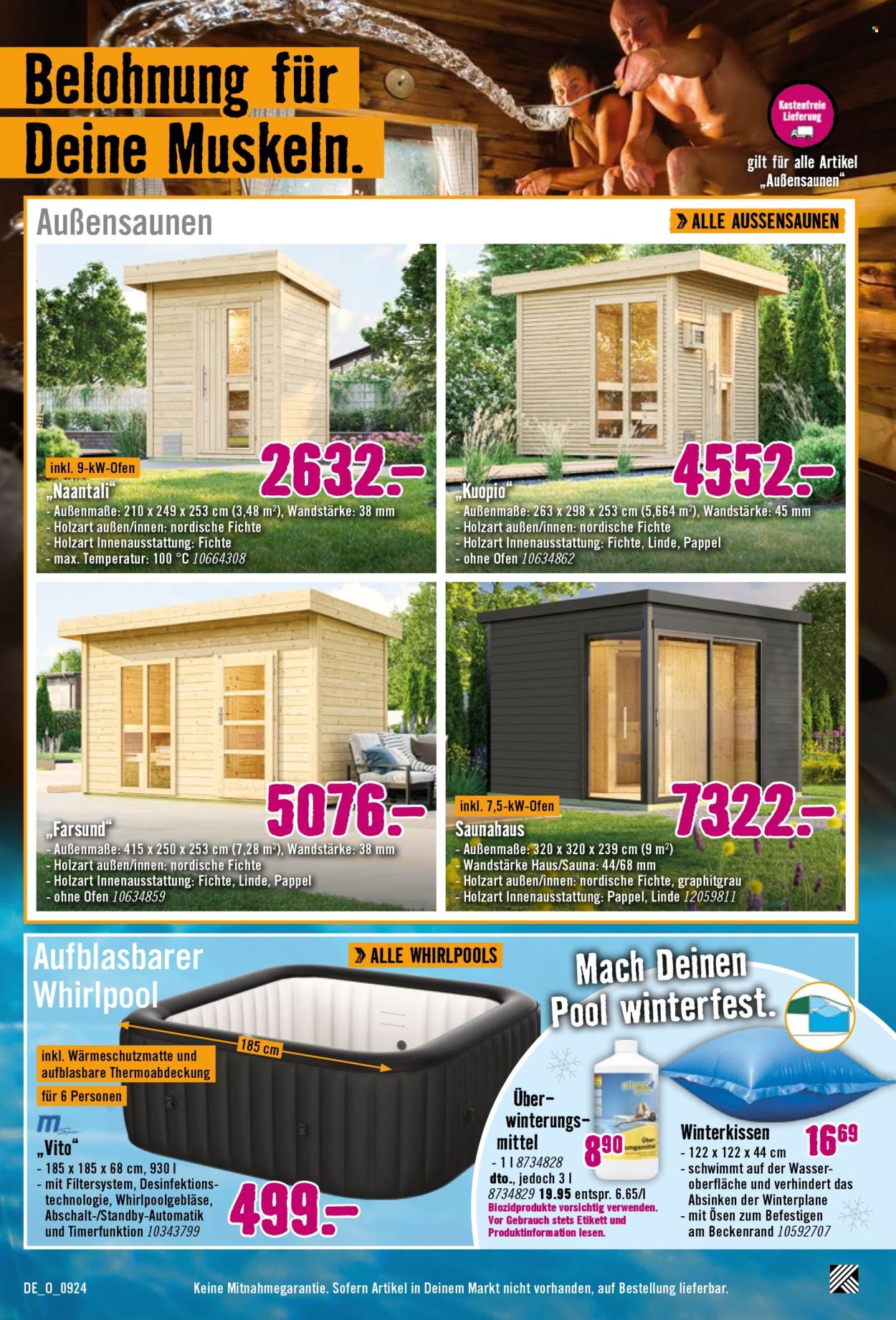 Hornbach Prospekte  - 28.08.2024 - 25.09.2024. Seite 12