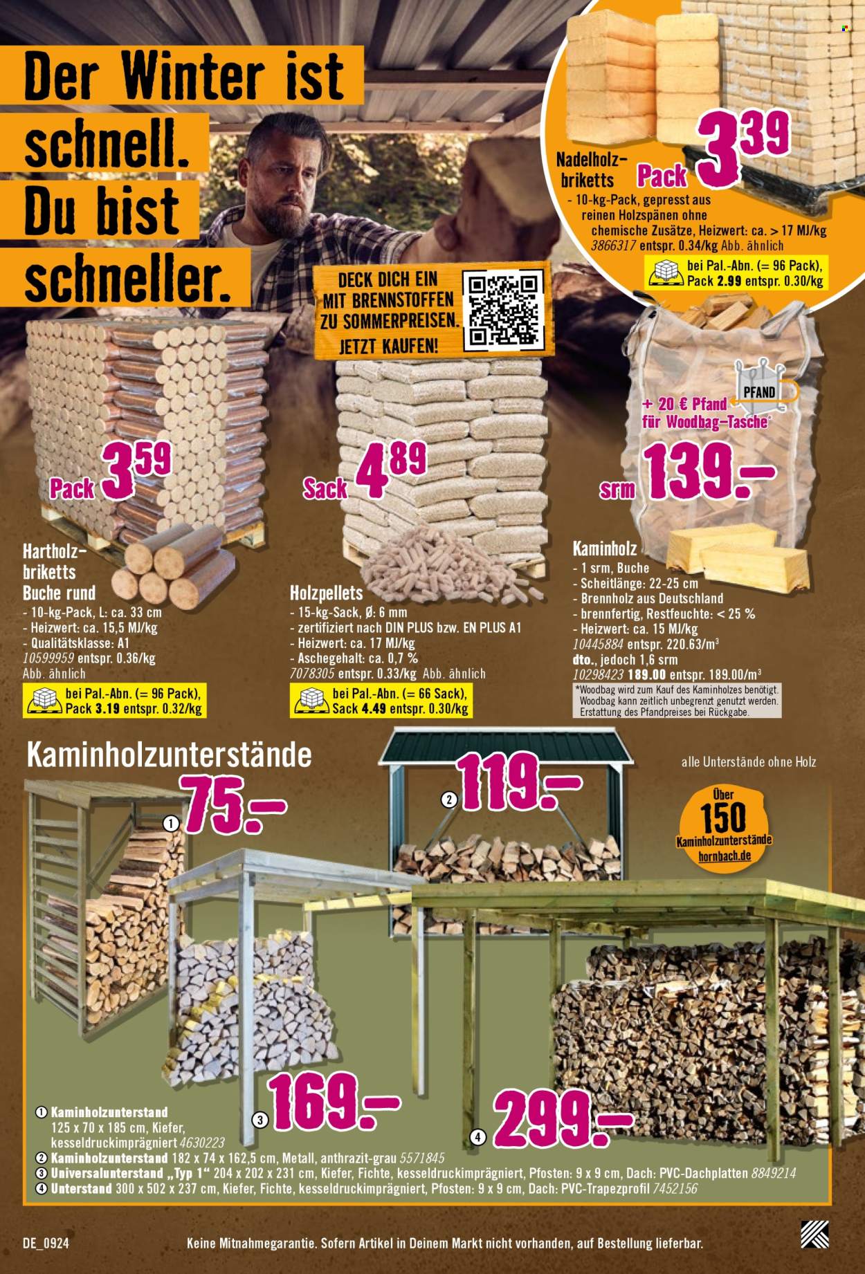 Hornbach Prospekte  - 28.08.2024 - 25.09.2024. Seite 20