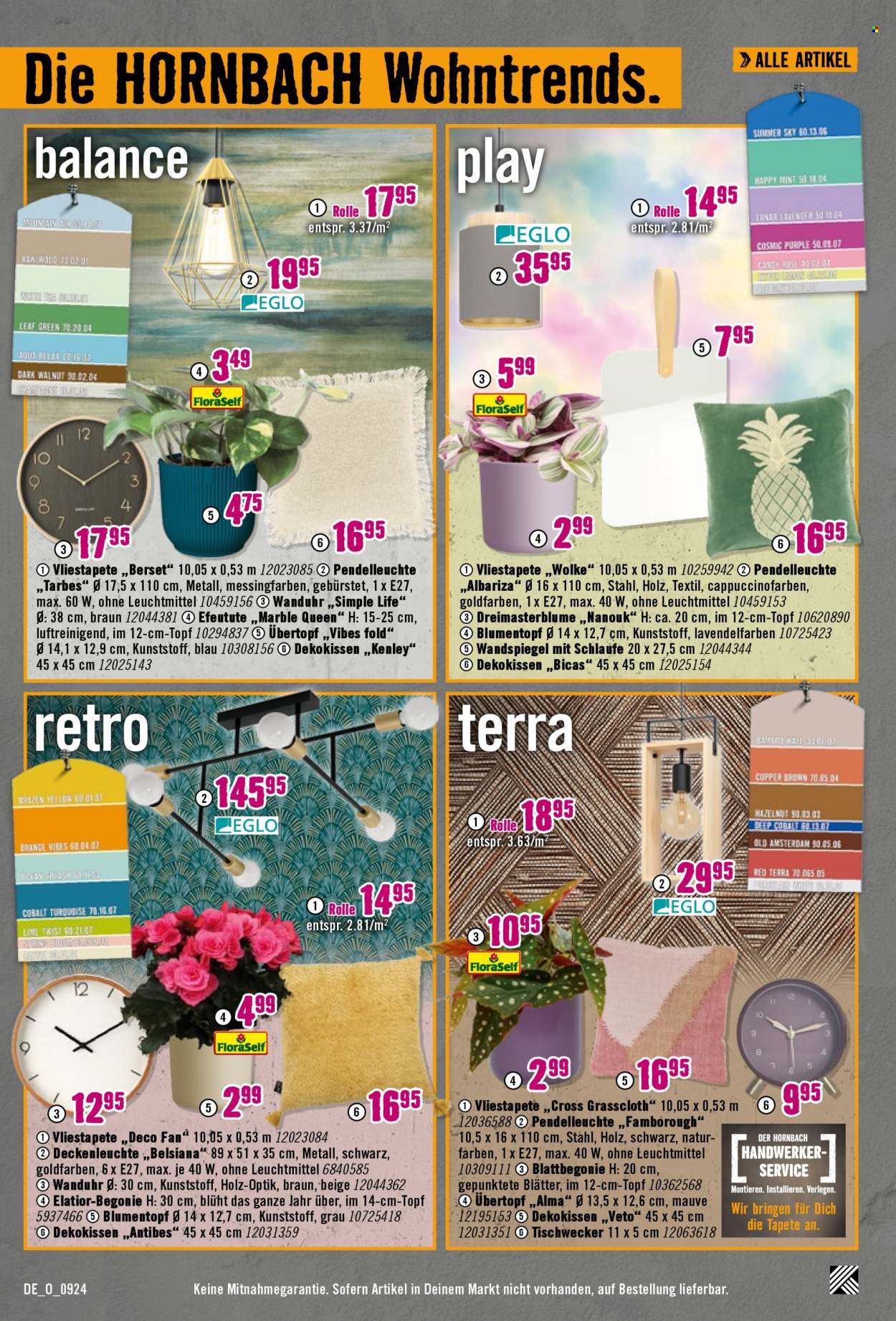 Hornbach Prospekte  - 28.08.2024 - 25.09.2024. Seite 22