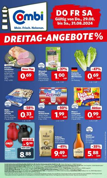Prospekte Combi - 29.08.2024 - 31.08.2024.