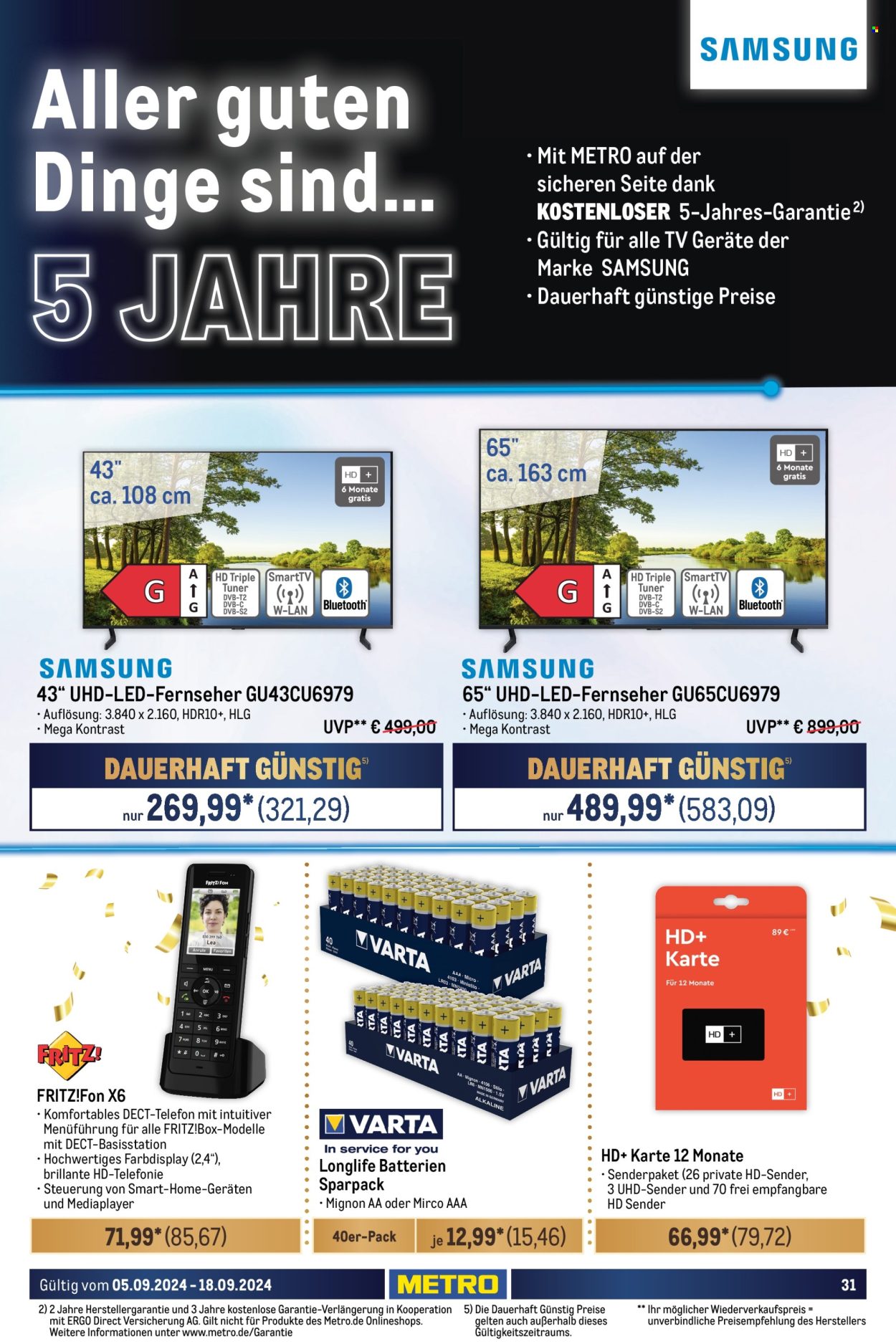 Metro Prospekte  - 5.09.2024 - 18.09.2024. Seite 31