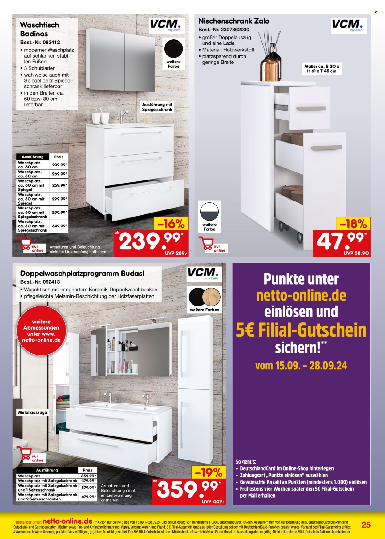 Netto Marken-Discount Prospekte  - 1.09.2024 - 30.09.2024. Seite 25