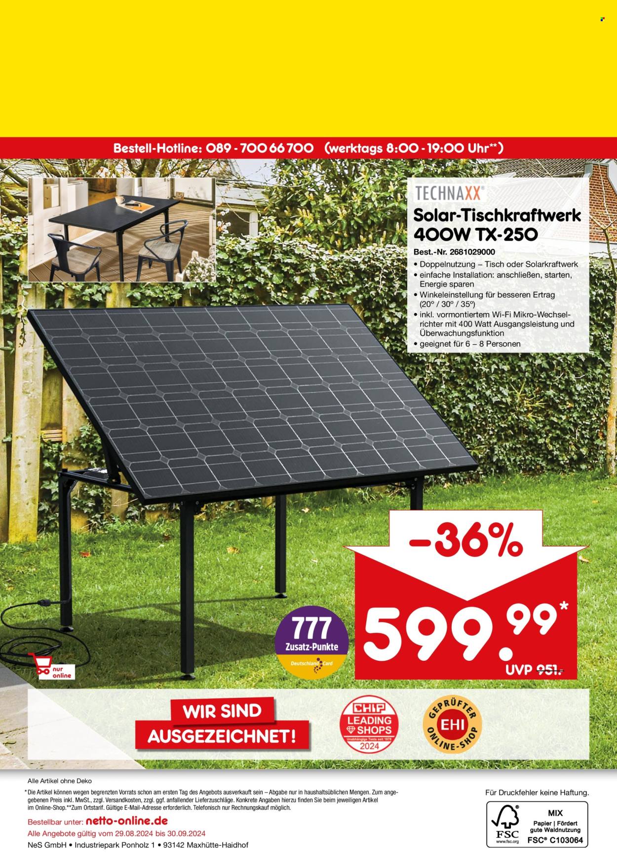 Netto Marken-Discount Prospekte  - 1.09.2024 - 30.09.2024. Seite 36