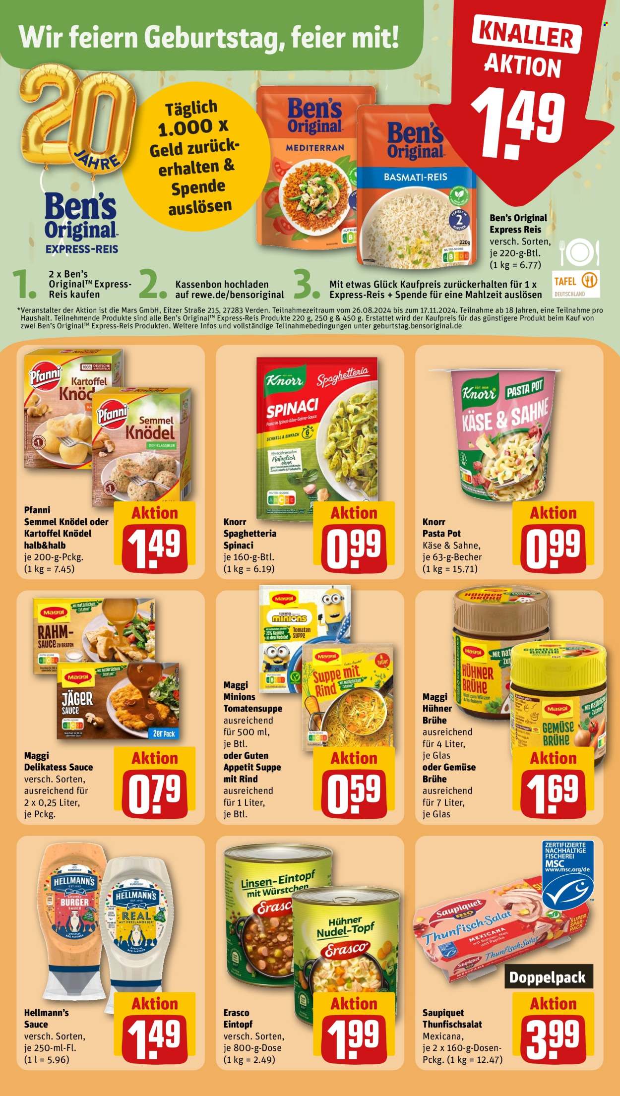 REWE Prospekte  - 31.08.2024 - 31.08.2024. Seite 16