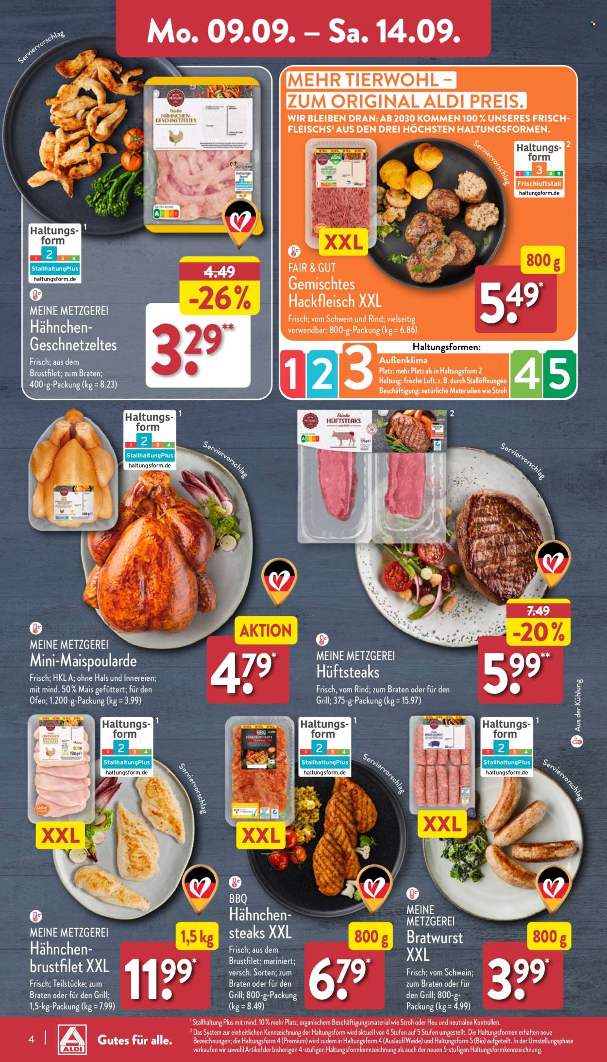ALDI Nord Prospekte  - 9.09.2024 - 14.09.2024. Seite 4