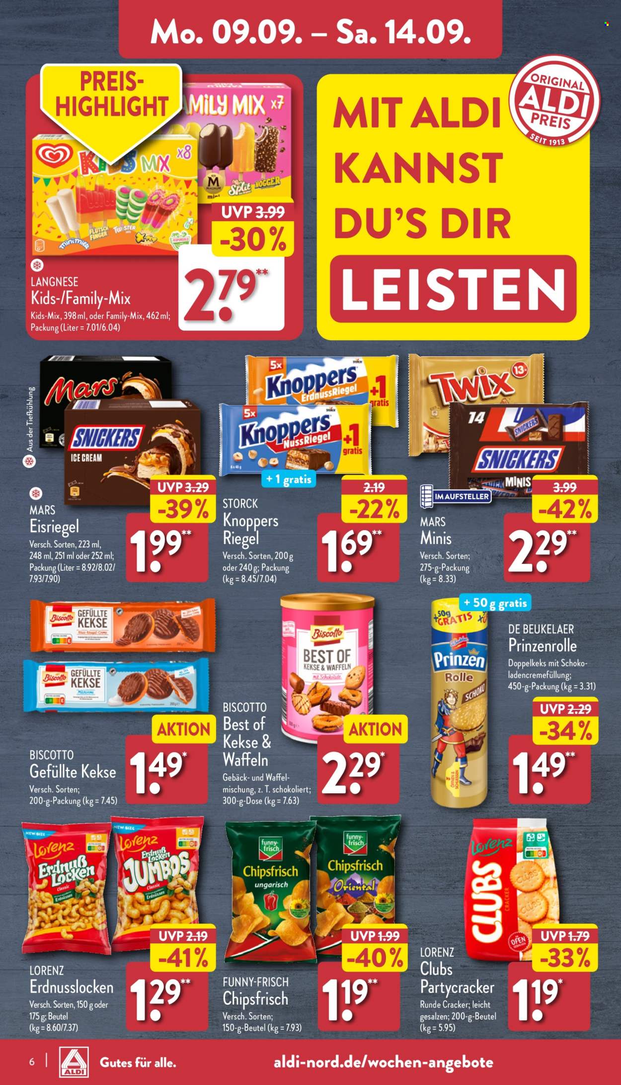 ALDI Nord Prospekte  - 9.09.2024 - 14.09.2024. Seite 6