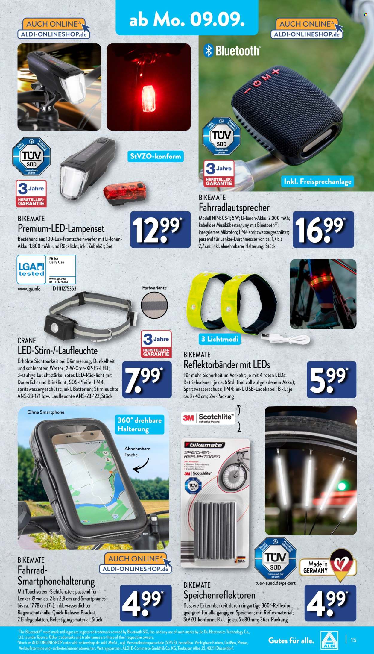ALDI Nord Prospekte  - 9.09.2024 - 14.09.2024. Seite 15