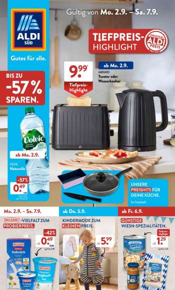 Prospekte ALDI SÜD - 2.09.2024 - 7.09.2024.