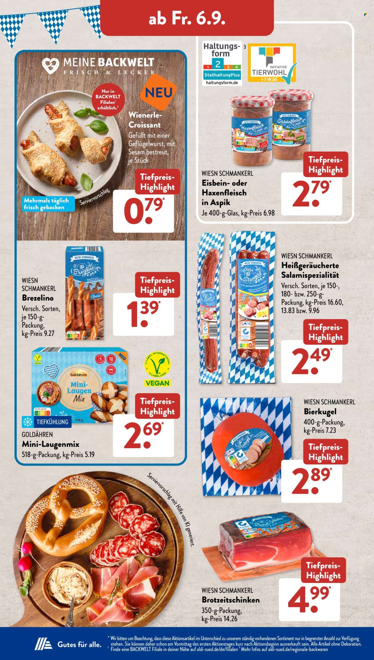 ALDI SÜD Prospekte  - 2.09.2024 - 7.09.2024. Seite 34
