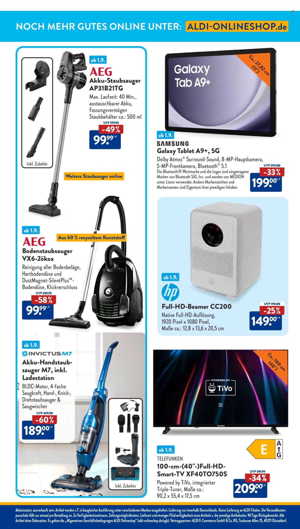 ALDI SÜD Prospekte  - 2.09.2024 - 7.09.2024. Seite 43