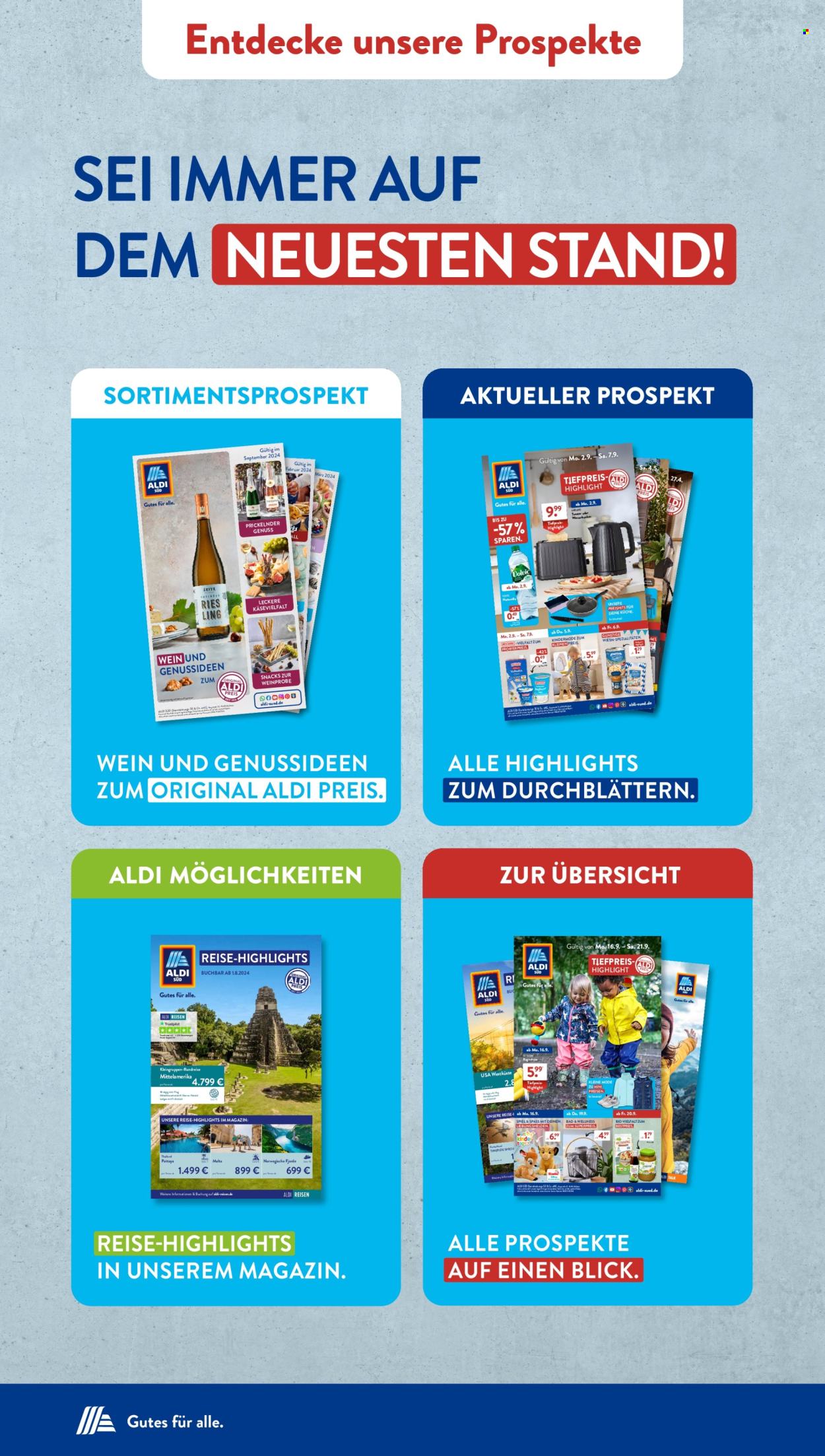 ALDI SÜD Prospekte  - 9.09.2024 - 14.09.2024. Seite 48