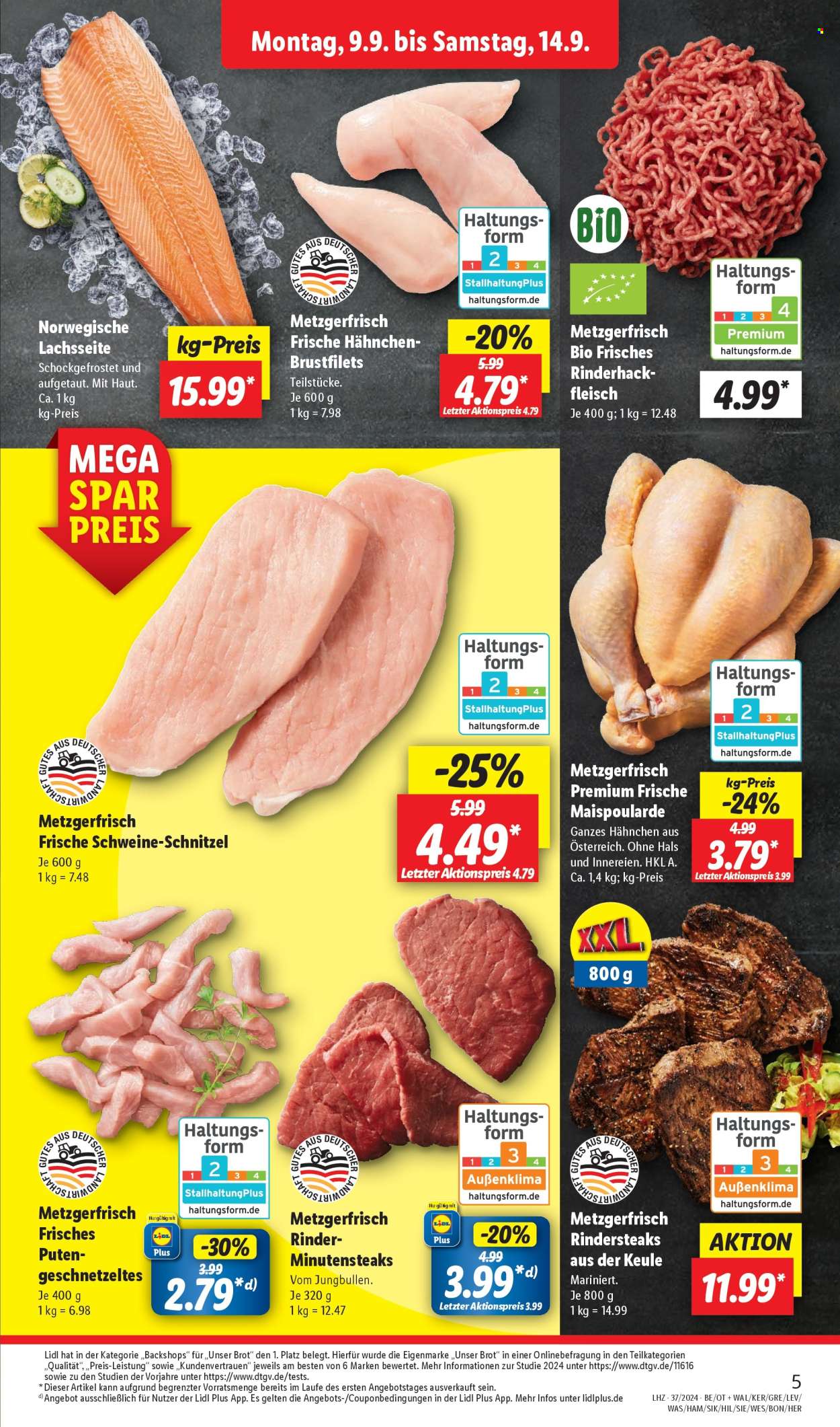 Lidl Prospekte  - 9.09.2024 - 14.09.2024. Seite 7