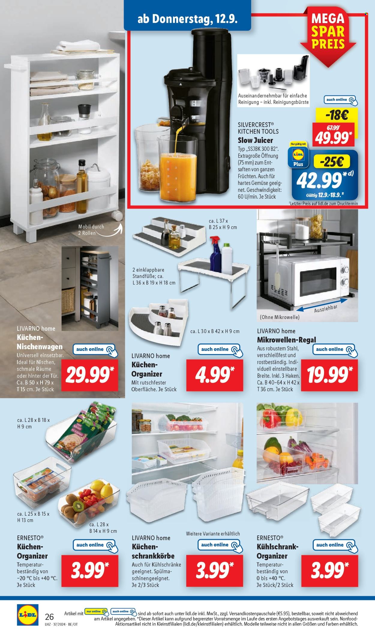 Lidl Prospekte  - 9.09.2024 - 14.09.2024. Seite 36