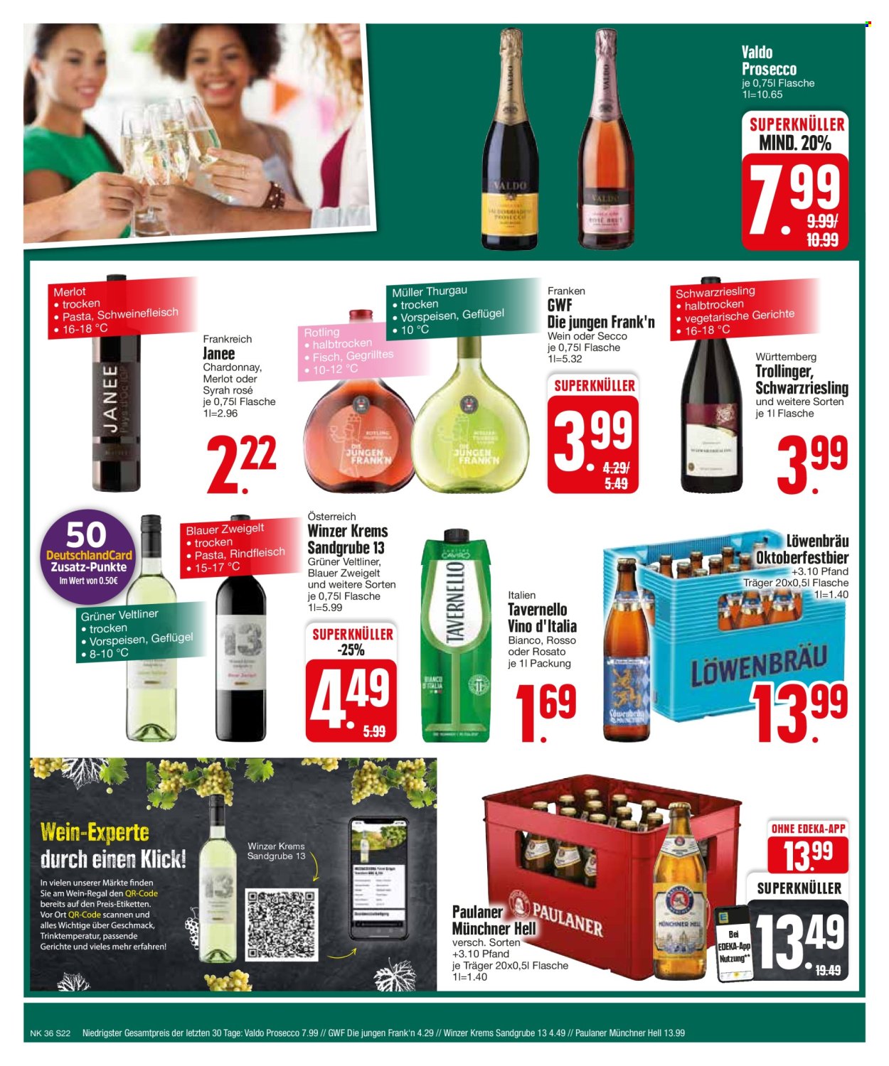 Edeka Prospekte  - 2.09.2024 - 7.09.2024. Seite 22