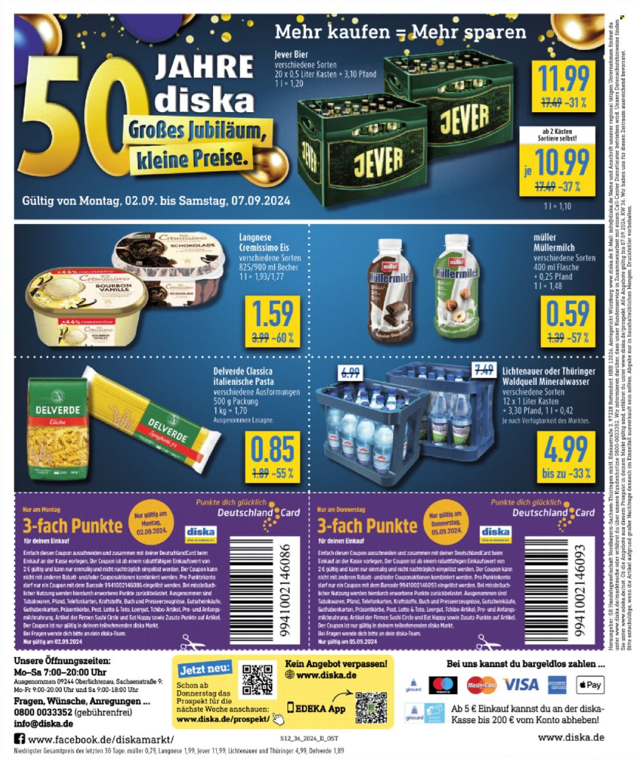 Diska Prospekte  - 2.09.2024 - 7.09.2024. Seite 12
