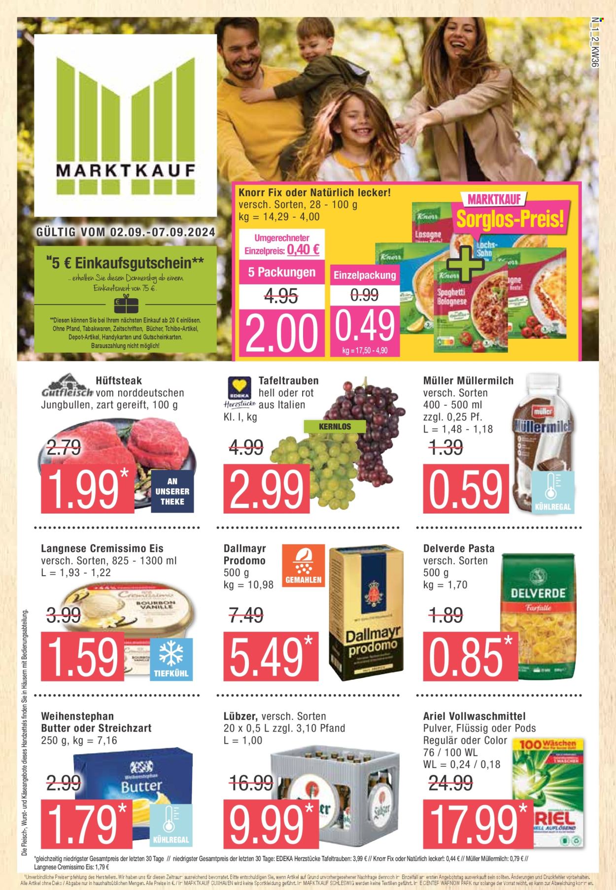 Marktkauf Prospekte  - 2.09.2024 - 7.09.2024. Seite 1