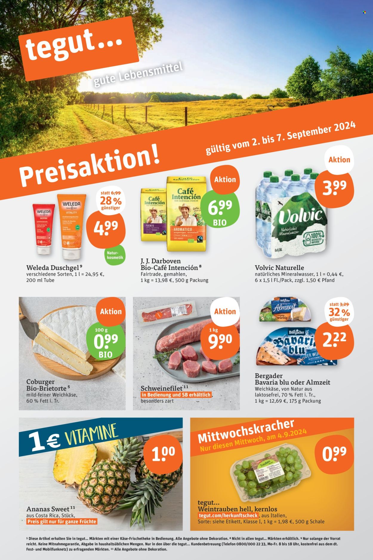 tegut... Prospekte  - 2.09.2024 - 7.09.2024. Seite 3