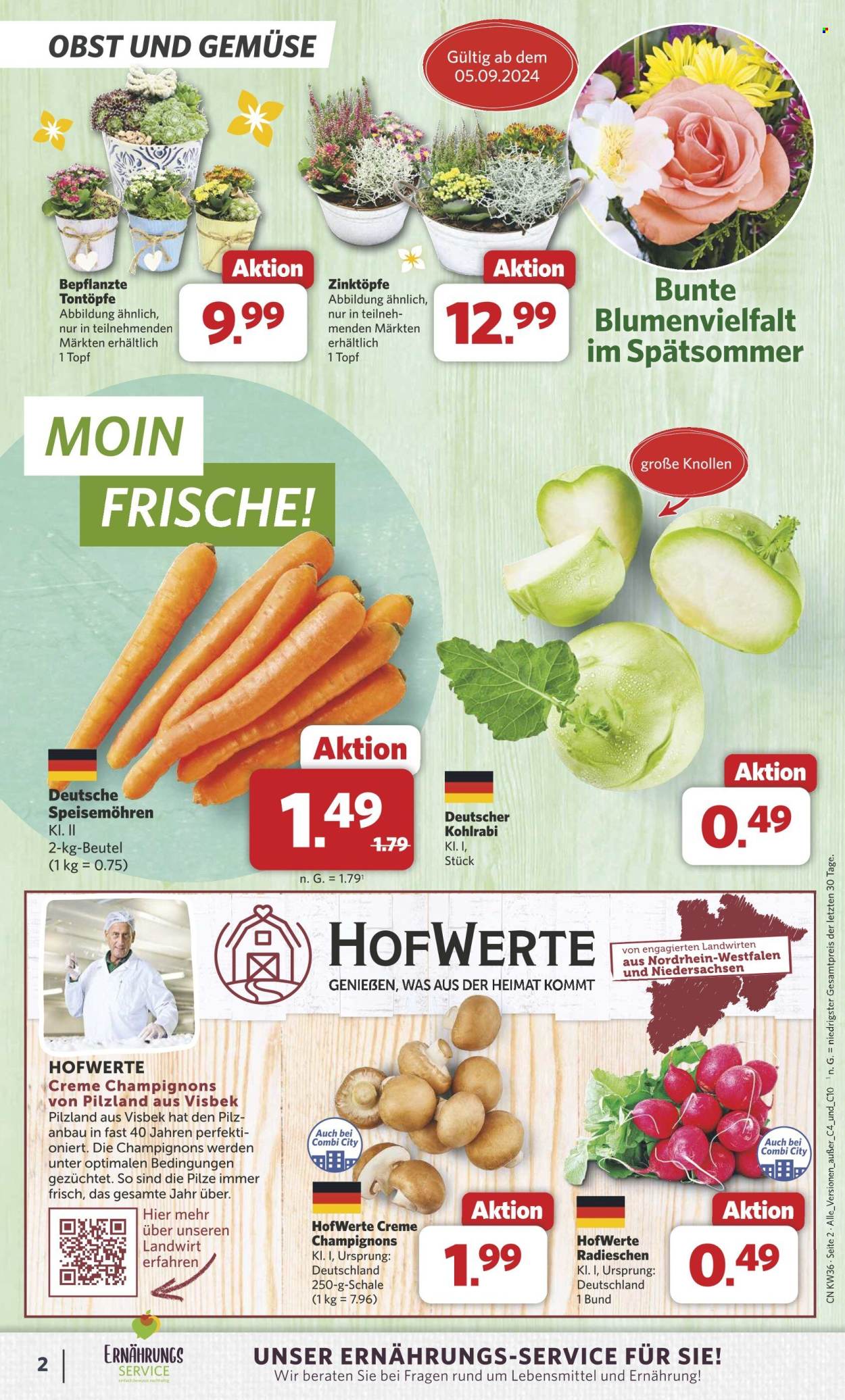 Combi Prospekte  - 2.09.2024 - 7.09.2024. Seite 2