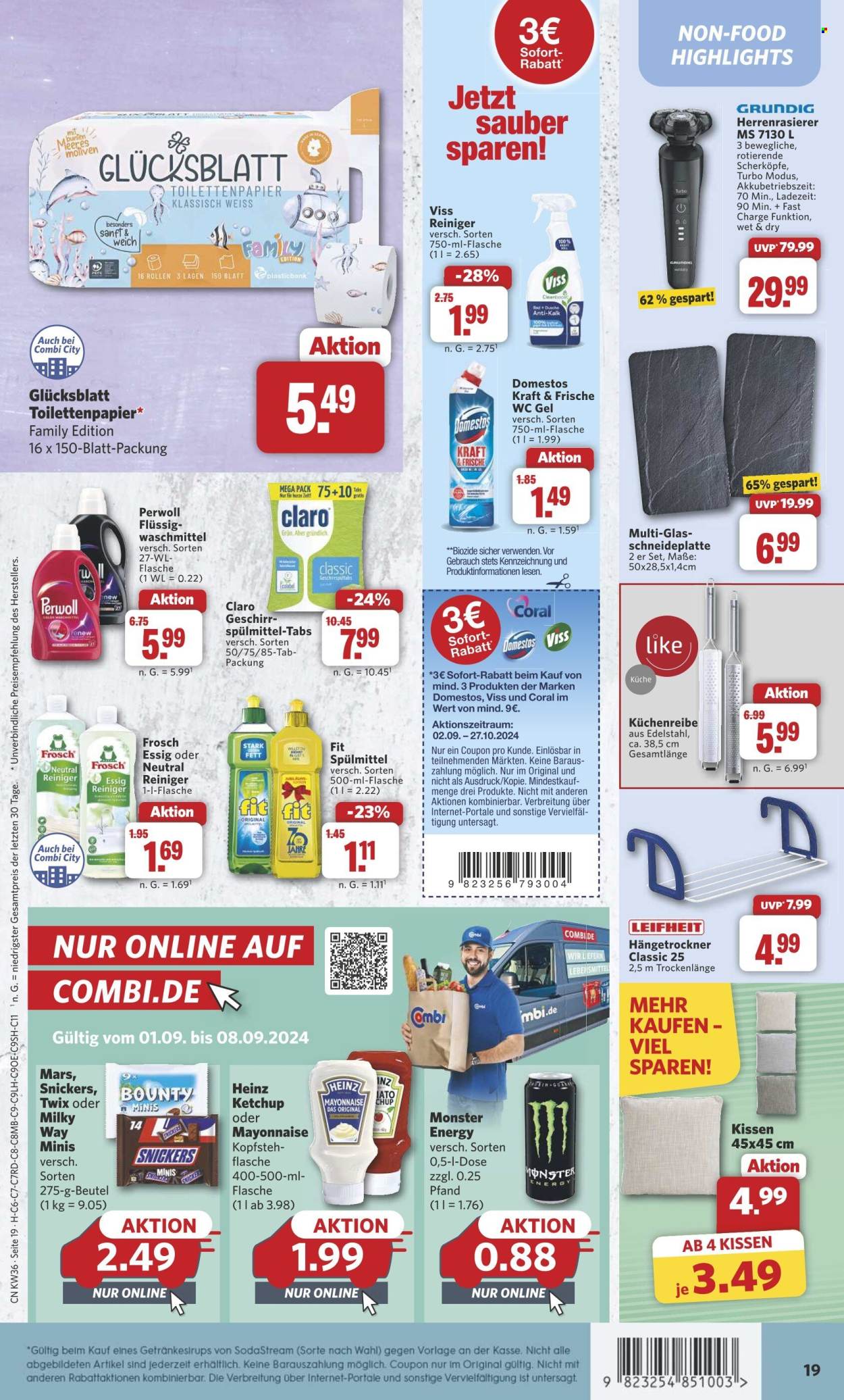 Combi Prospekte  - 2.09.2024 - 7.09.2024. Seite 19
