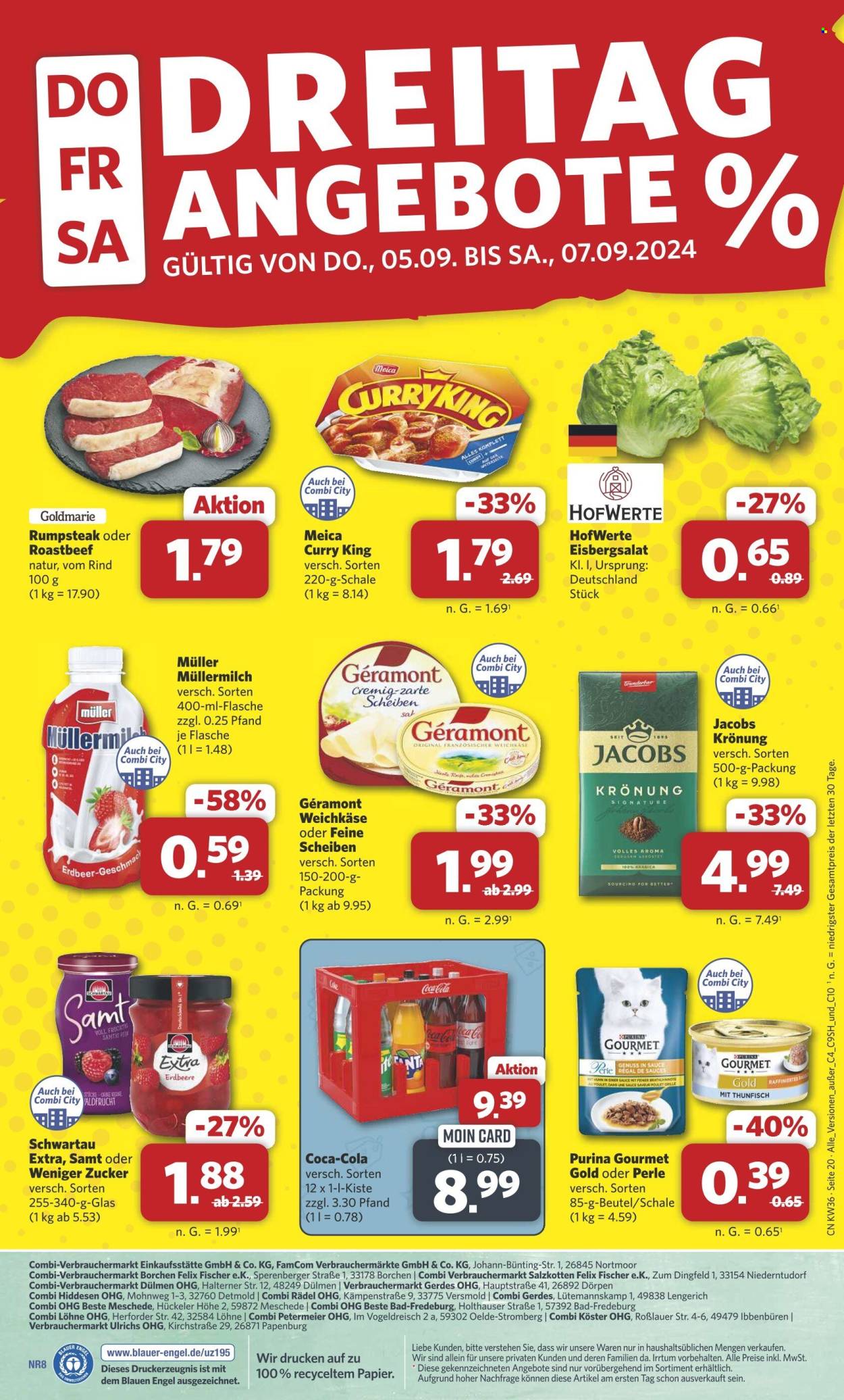 Combi Prospekte  - 2.09.2024 - 7.09.2024. Seite 20