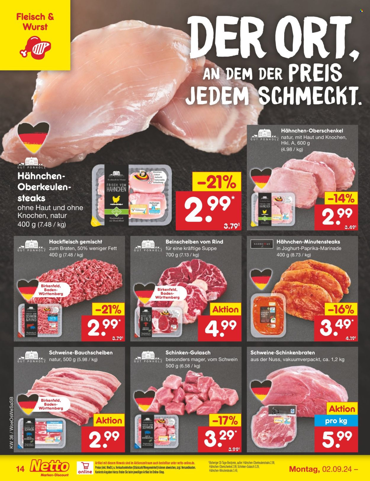 Netto Marken-Discount Prospekte  - 2.09.2024 - 7.09.2024. Seite 14