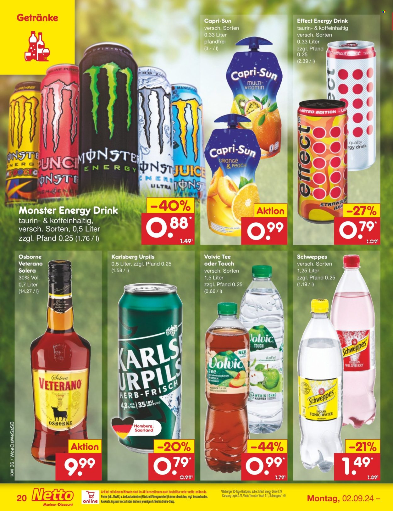 Netto Marken-Discount Prospekte  - 2.09.2024 - 7.09.2024. Seite 20