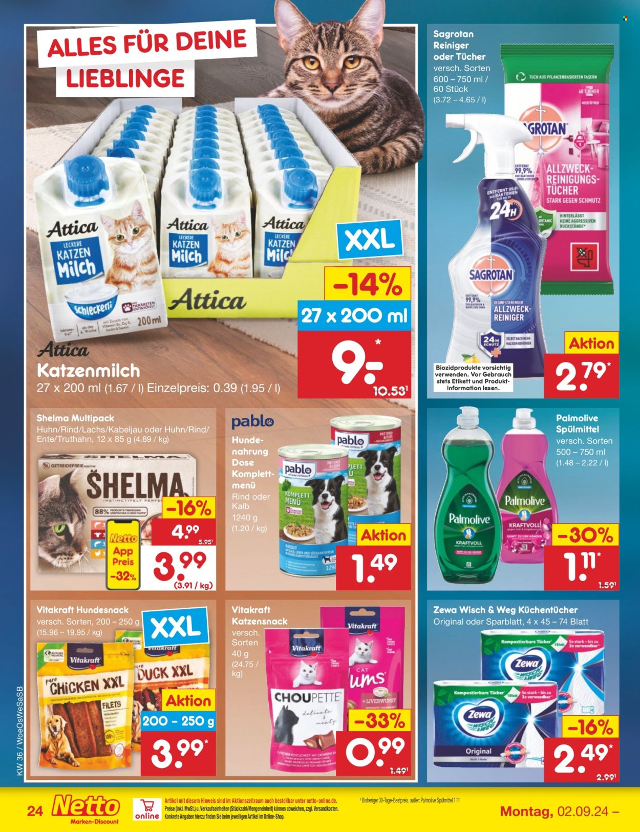 Netto Marken-Discount Prospekte  - 2.09.2024 - 7.09.2024. Seite 25
