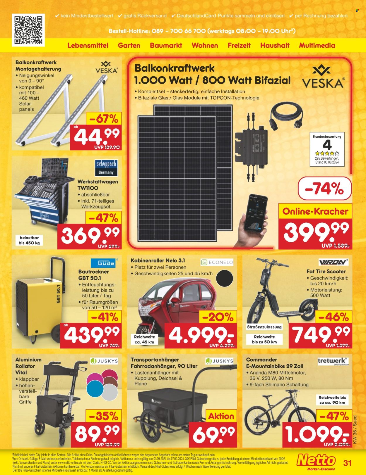 Netto Marken-Discount Prospekte  - 2.09.2024 - 7.09.2024. Seite 32