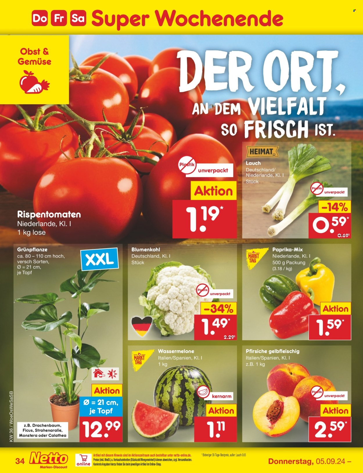 Netto Marken-Discount Prospekte  - 2.09.2024 - 7.09.2024. Seite 37