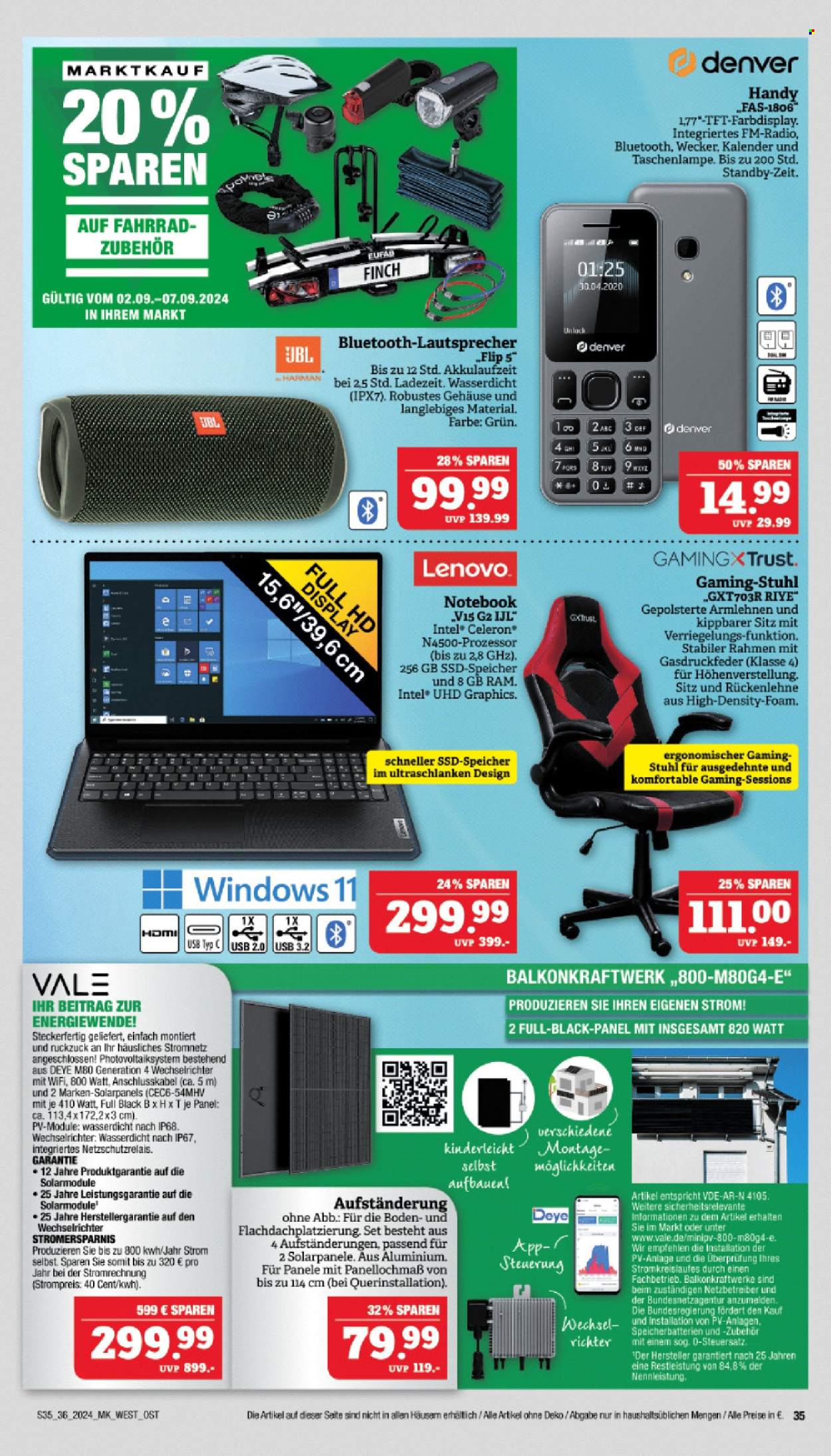 Marktkauf Prospekte  - 2.09.2024 - 7.09.2024. Seite 37