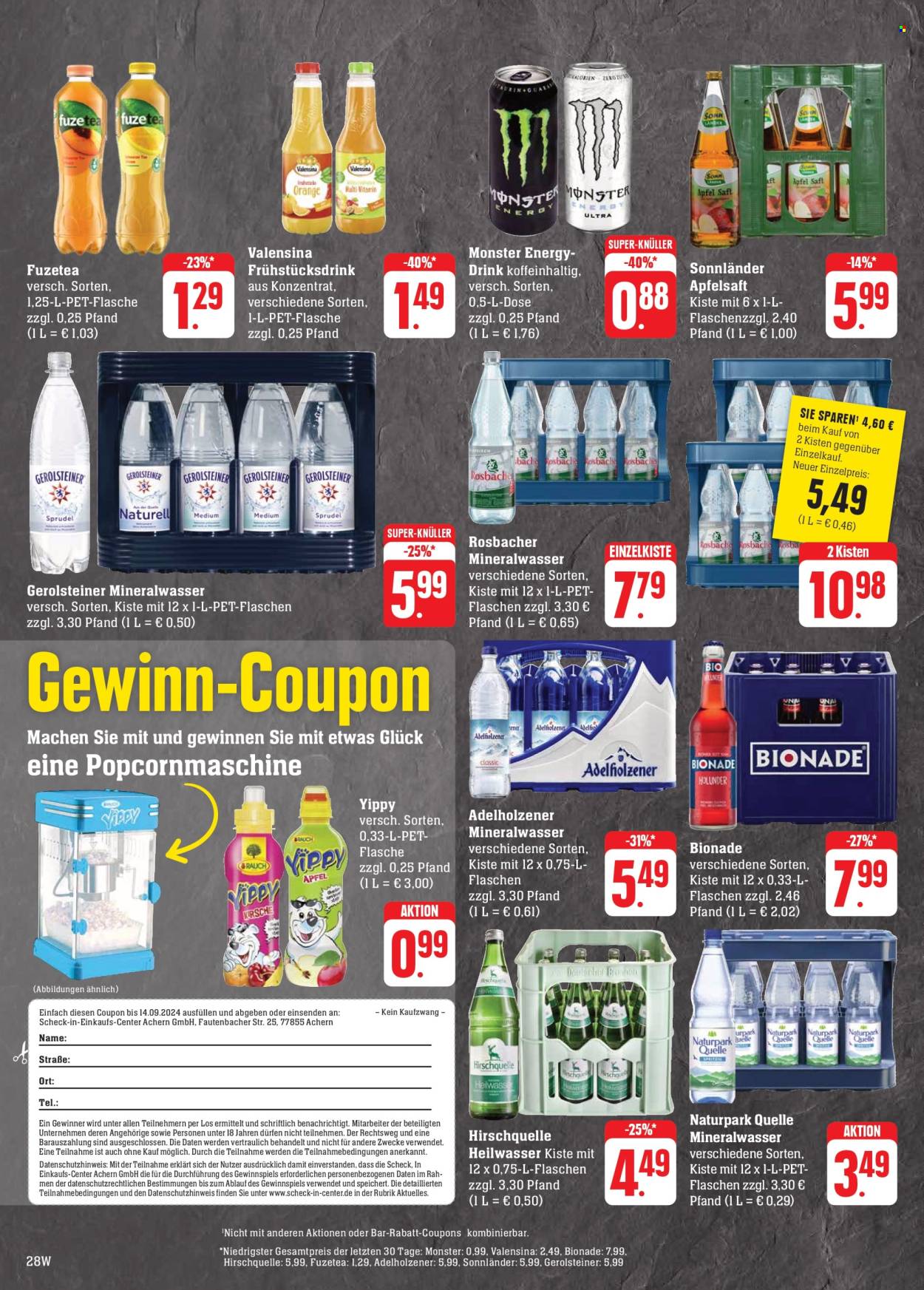 Edeka Prospekte  - 2.09.2024 - 7.09.2024. Seite 28