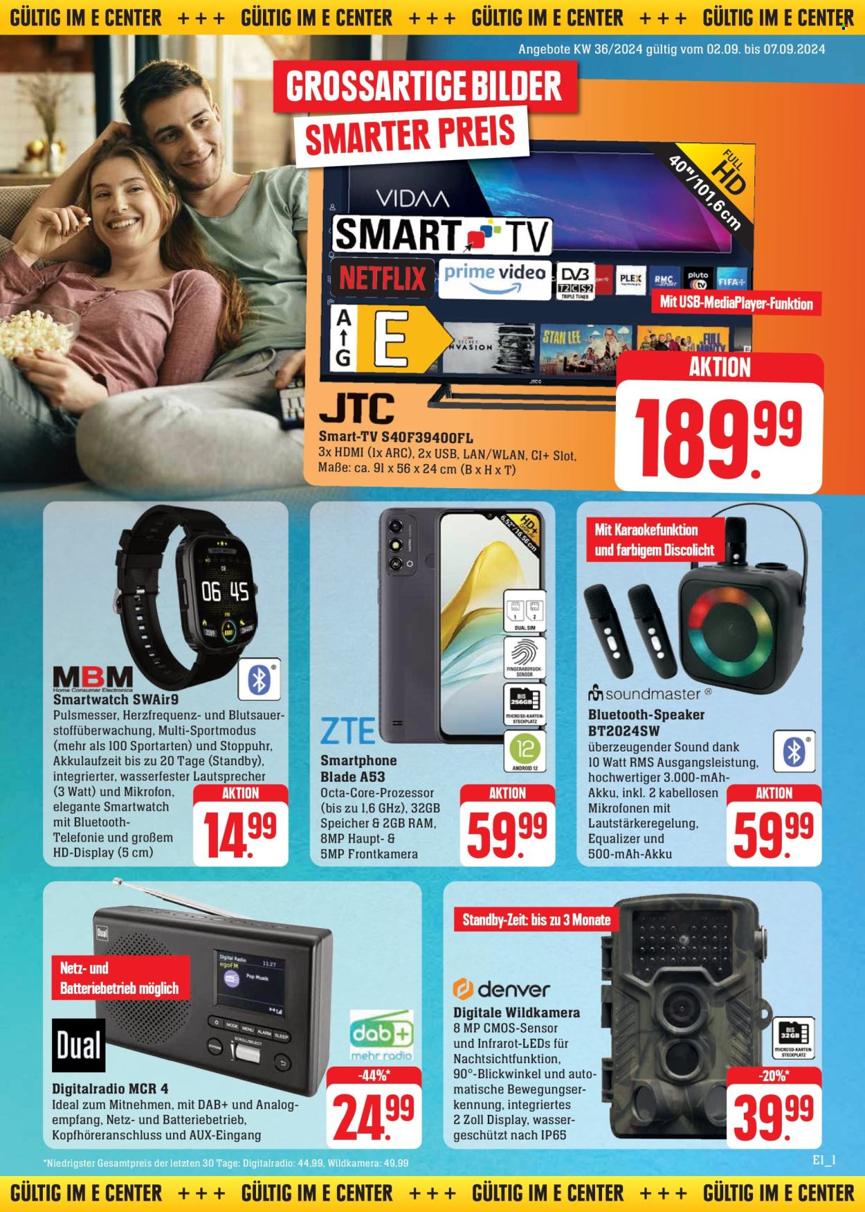 Edeka Prospekte  - 2.09.2024 - 7.09.2024. Seite 39