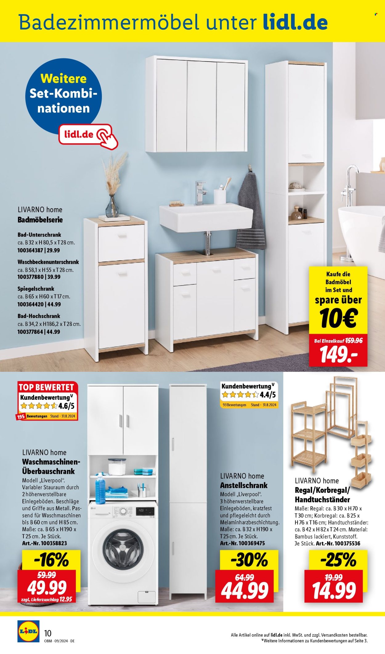 Lidl Prospekte  - 1.09.2024 - 30.09.2024. Seite 10