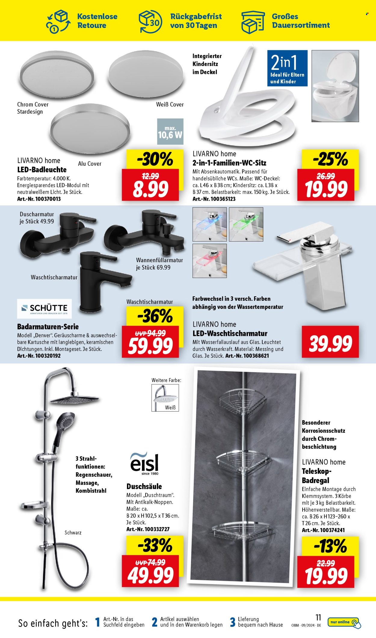 Lidl Prospekte  - 1.09.2024 - 30.09.2024. Seite 11