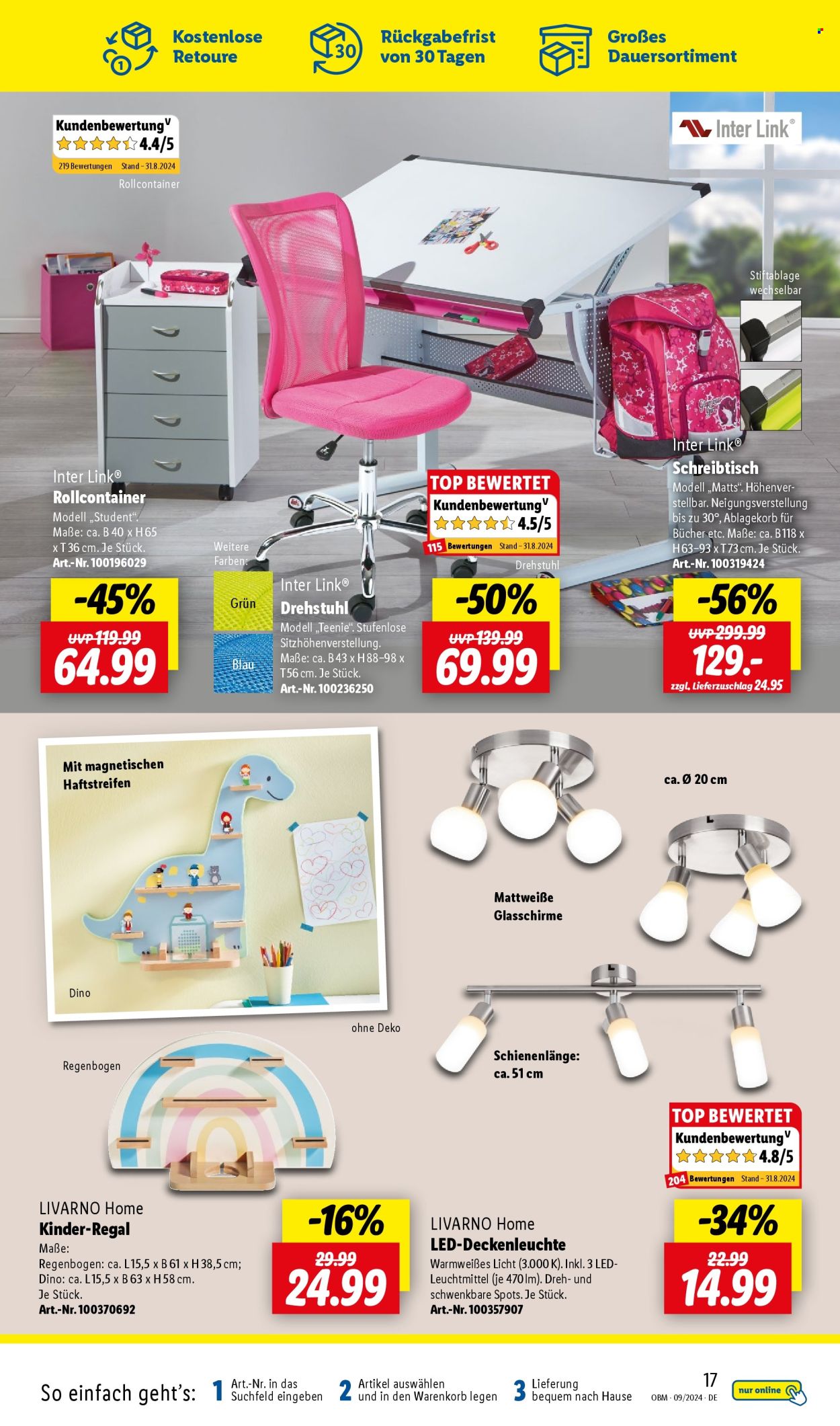 Lidl Prospekte  - 1.09.2024 - 30.09.2024. Seite 17