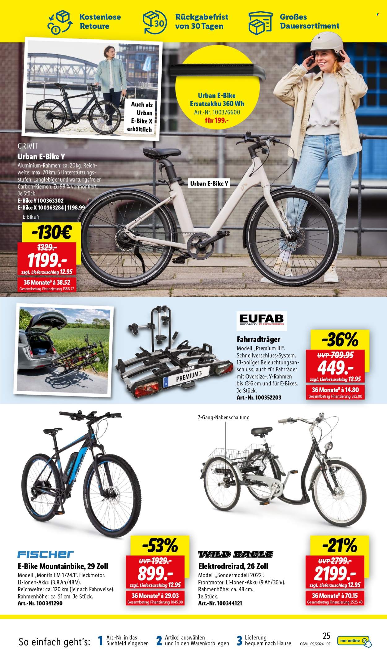 Lidl Prospekte  - 1.09.2024 - 30.09.2024. Seite 25