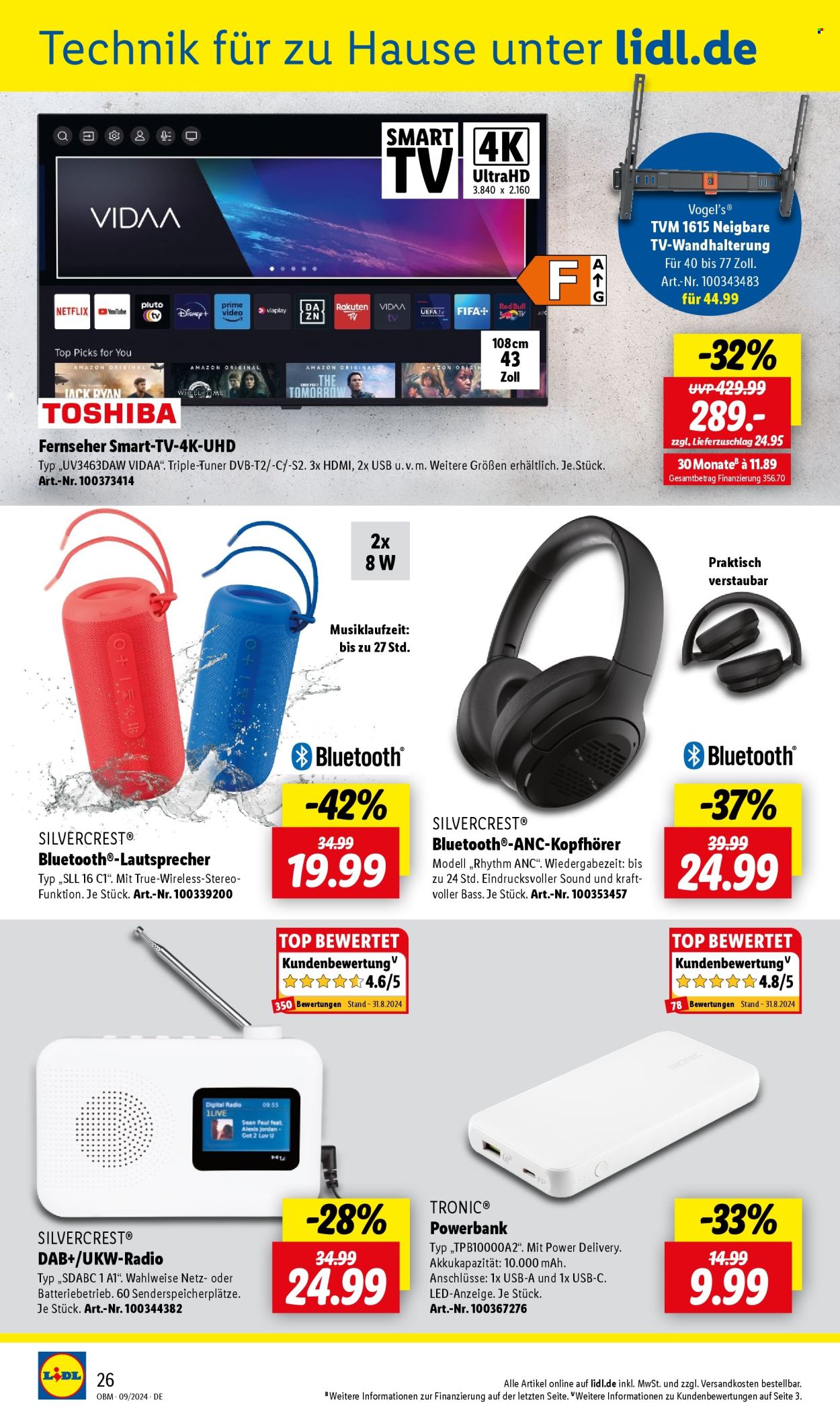 Lidl Prospekte  - 1.09.2024 - 30.09.2024. Seite 26