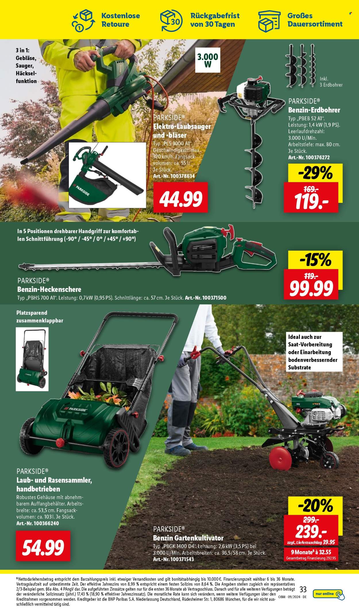 Lidl Prospekte  - 1.09.2024 - 30.09.2024. Seite 33