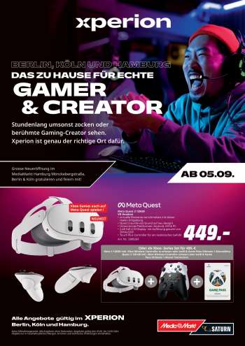Prospekte MediaMarkt - 4.09.2024 - 15.09.2024.
