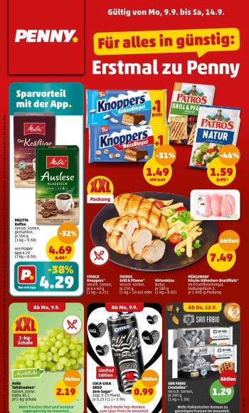 Prospekte Penny - 9.09.2024 - 14.09.2024.