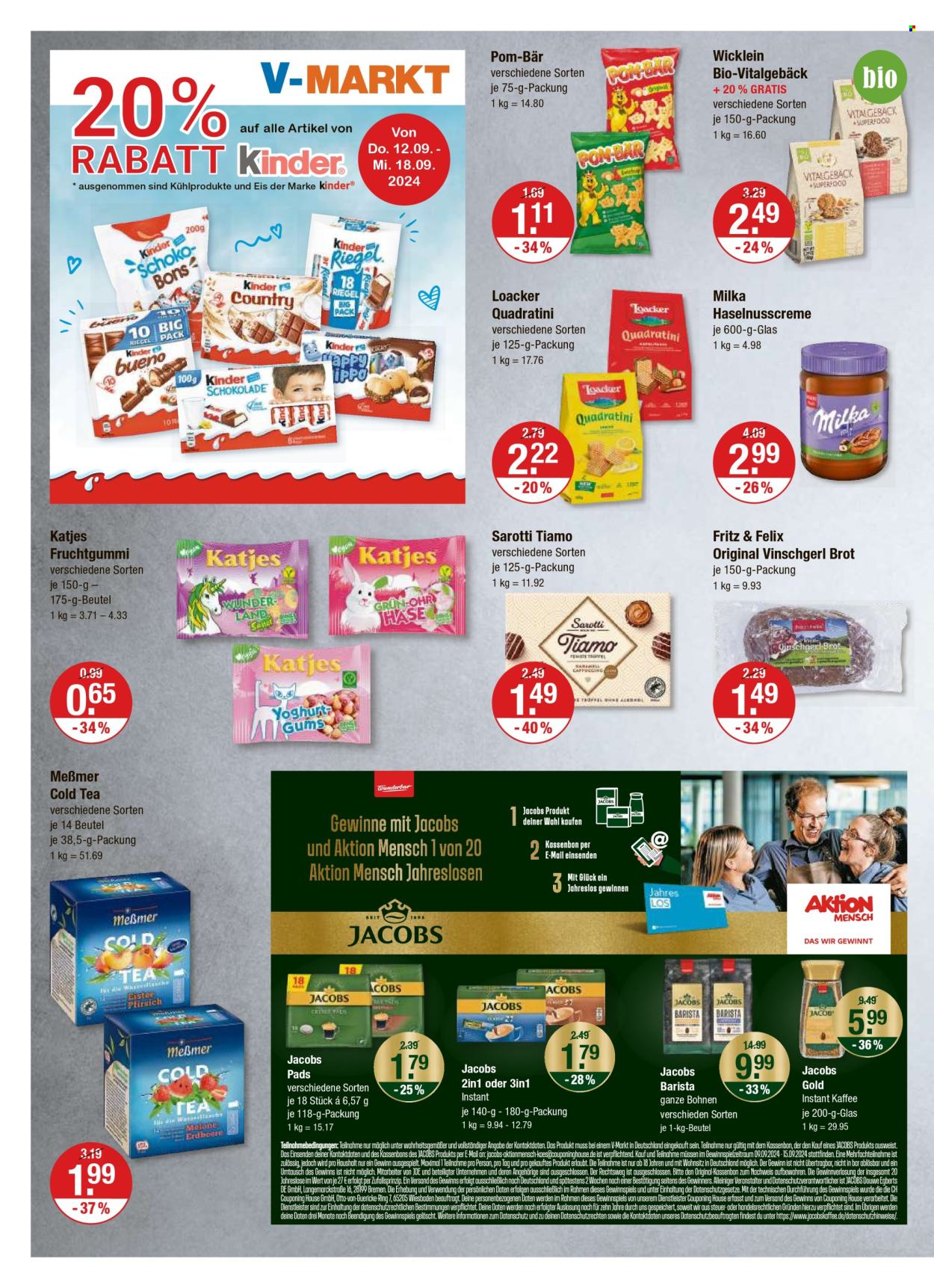 V-Markt Prospekte  - 12.09.2024 - 18.09.2024. Seite 8