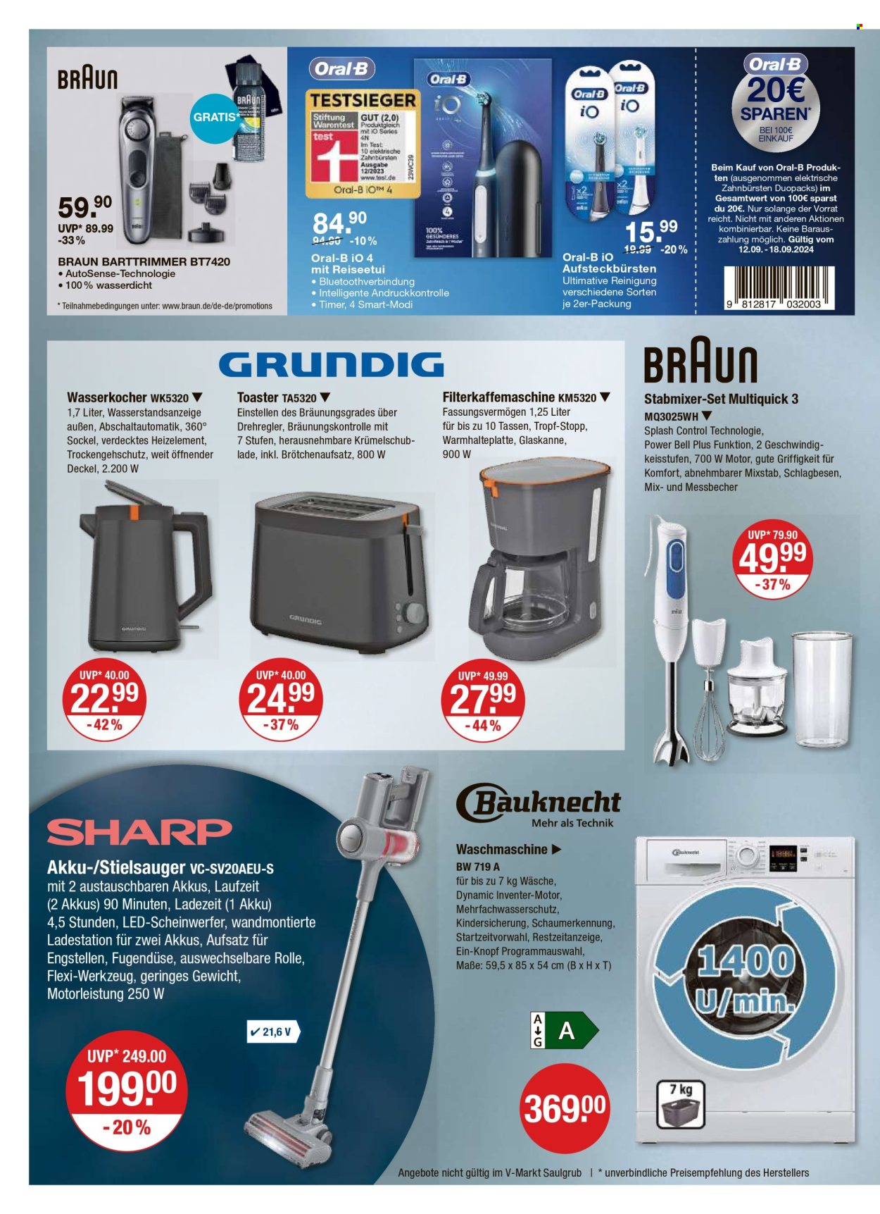 V-Markt Prospekte  - 12.09.2024 - 18.09.2024. Seite 18