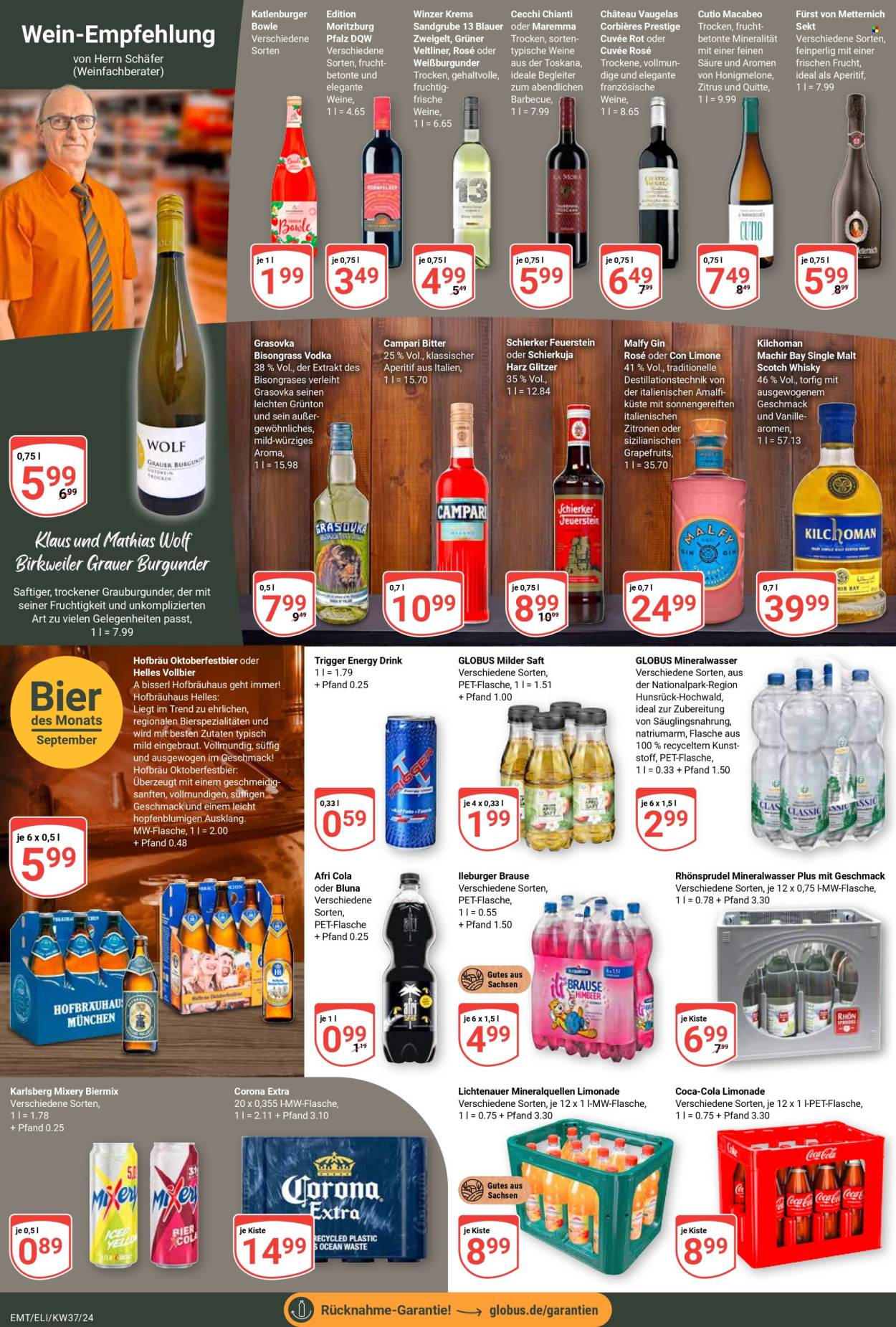 Globus Prospekte  - 9.09.2024 - 14.09.2024. Seite 13