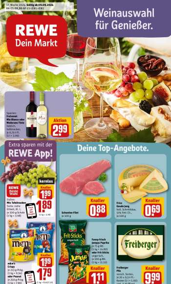 Prospekte REWE - 9.09.2024 - 14.09.2024.