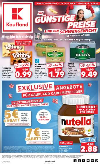 Prospekte Kaufland - 12.09.2024 - 18.09.2024.
