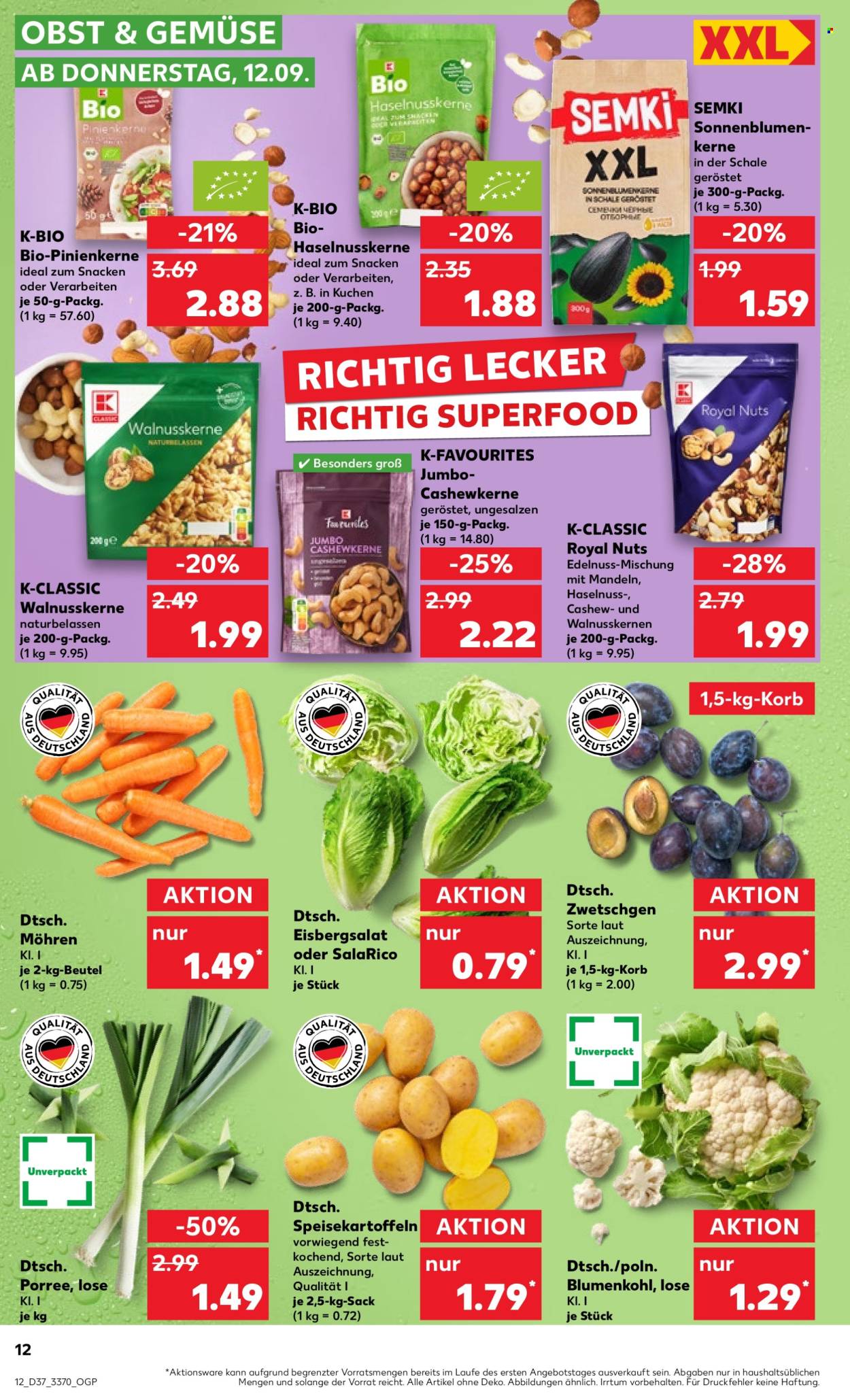 Kaufland Prospekte  - 12.09.2024 - 18.09.2024. Seite 12