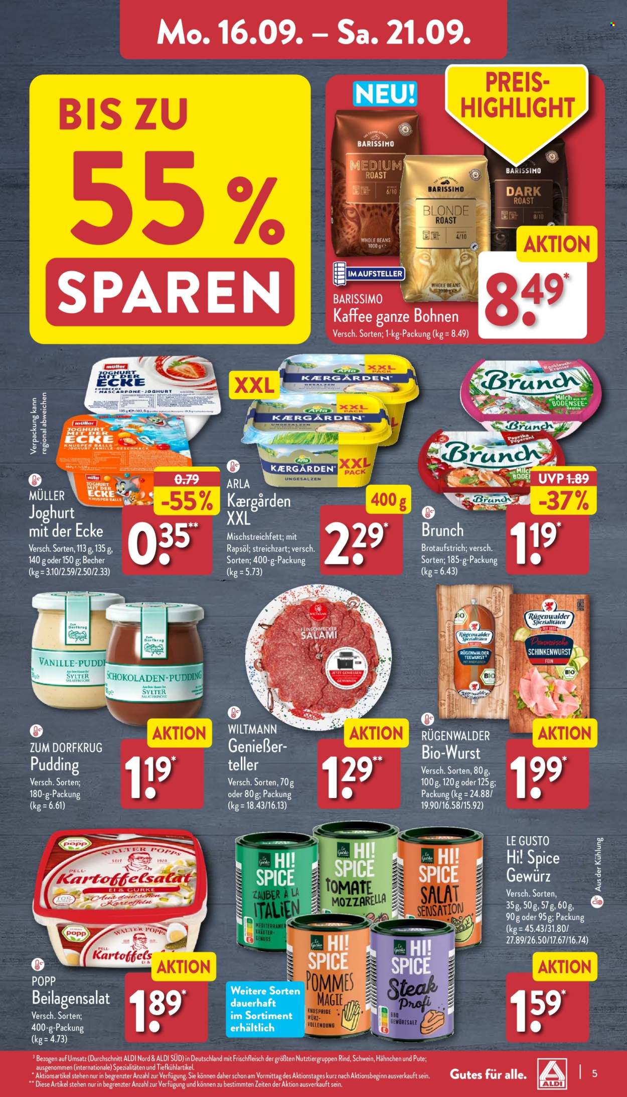 ALDI Nord Prospekte  - 16.09.2024 - 21.09.2024. Seite 5