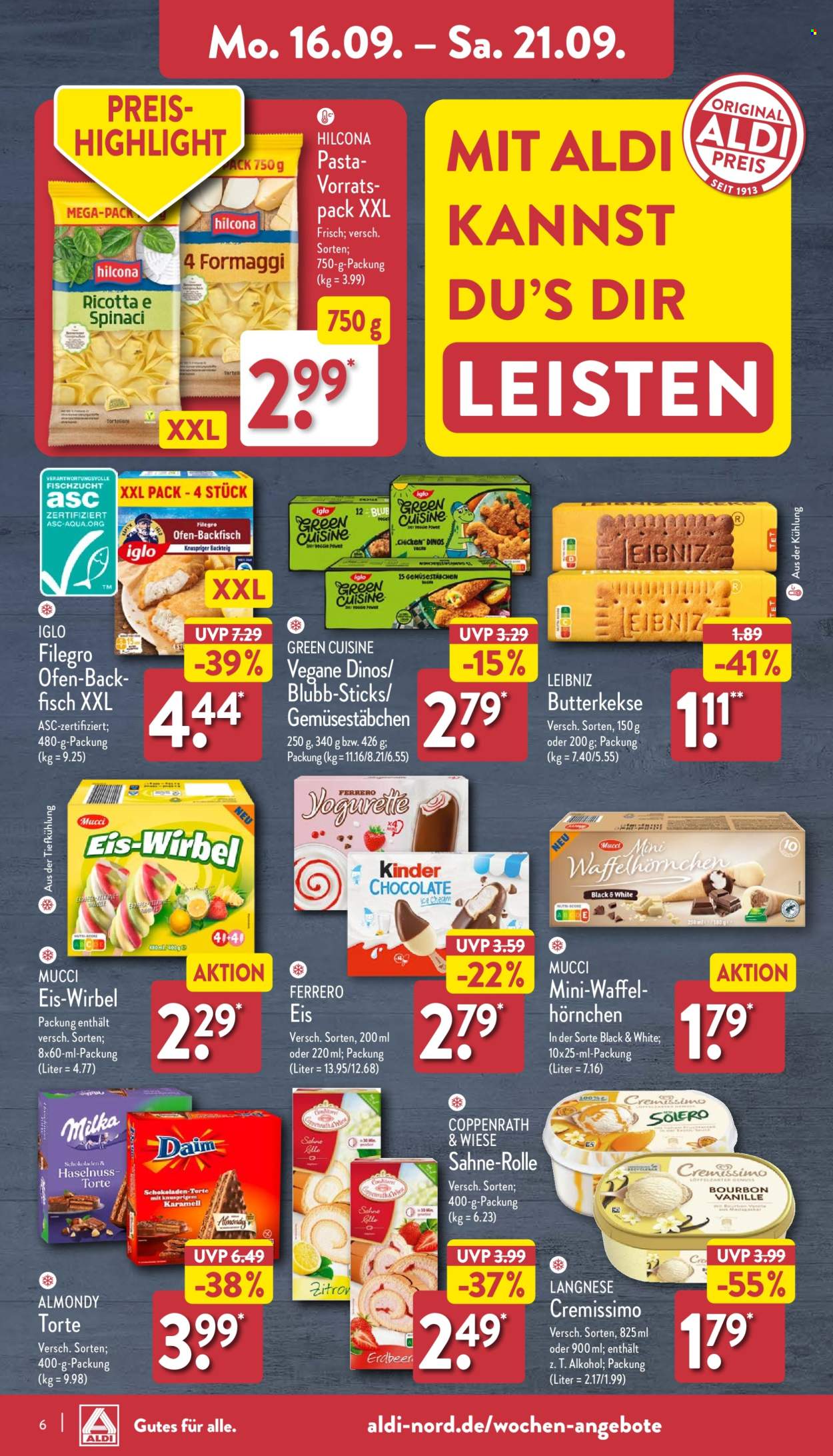 ALDI Nord Prospekte  - 16.09.2024 - 21.09.2024. Seite 6
