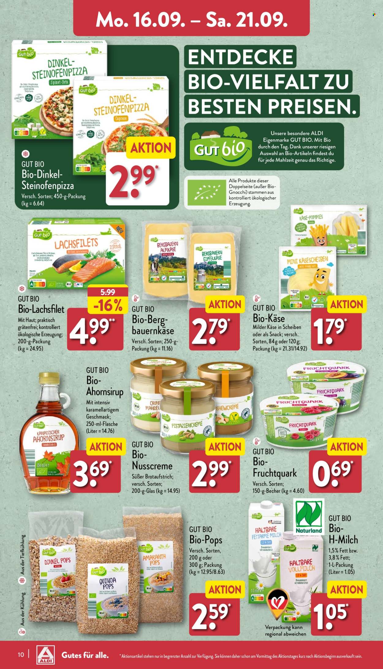 ALDI Nord Prospekte  - 16.09.2024 - 21.09.2024. Seite 10