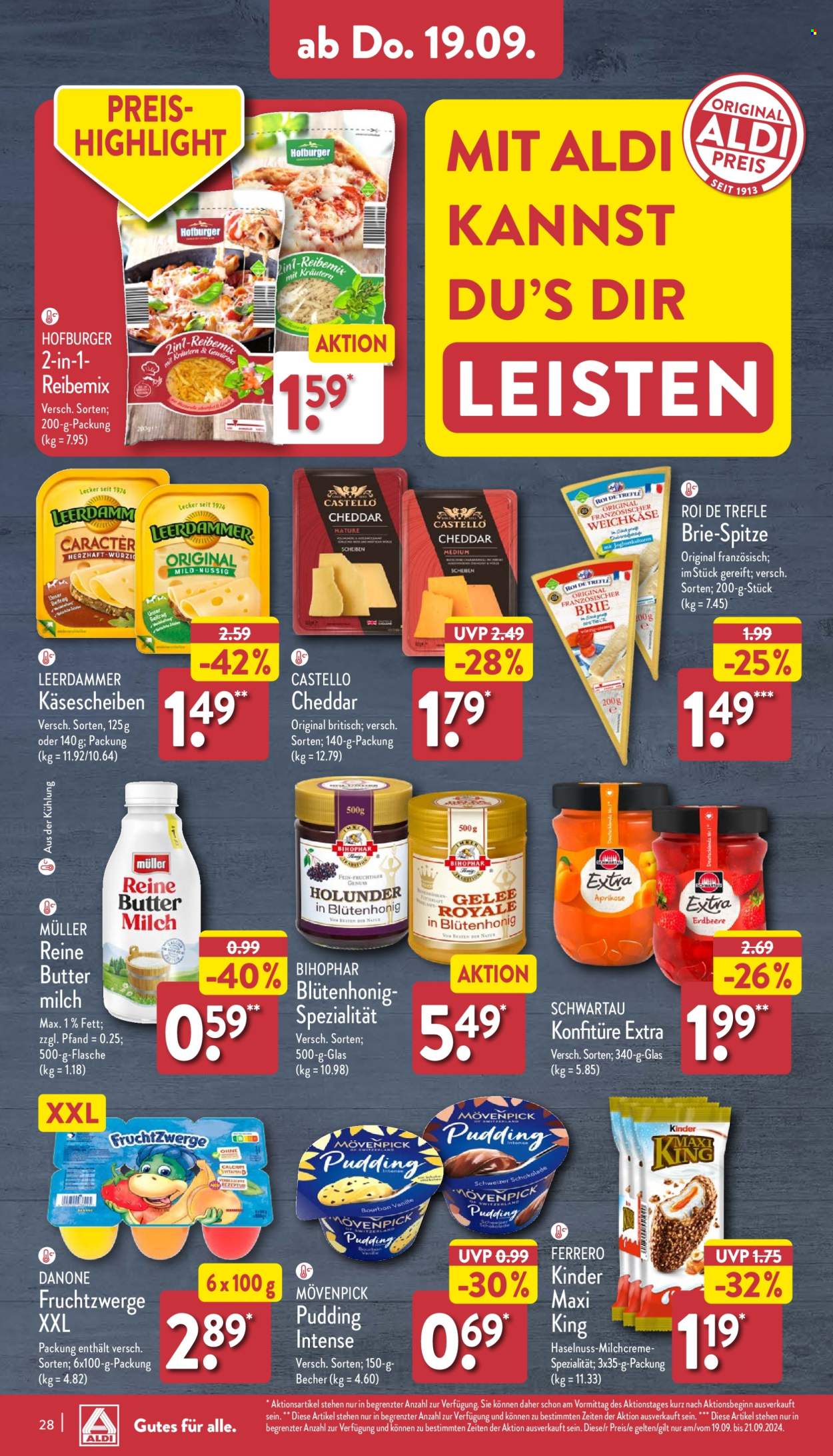 ALDI Nord Prospekte  - 16.09.2024 - 21.09.2024. Seite 28